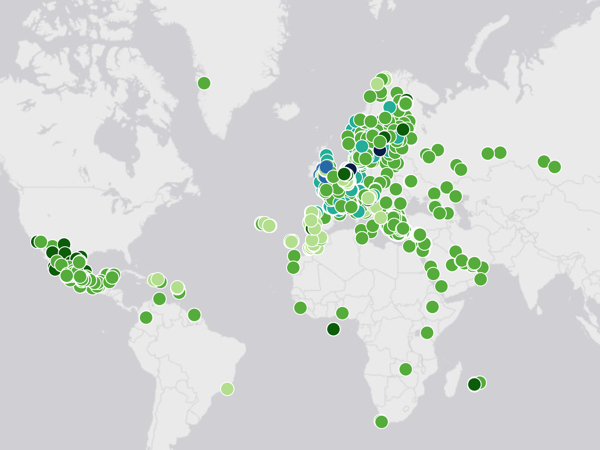 Green Key sites around the world